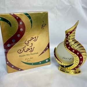Roohi Wa Roohak Gold Arabian Oil by Khadlaj, citrus attar NWT